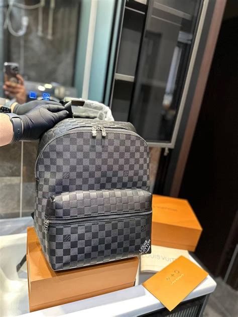 louis vuitton josh damier graphite black